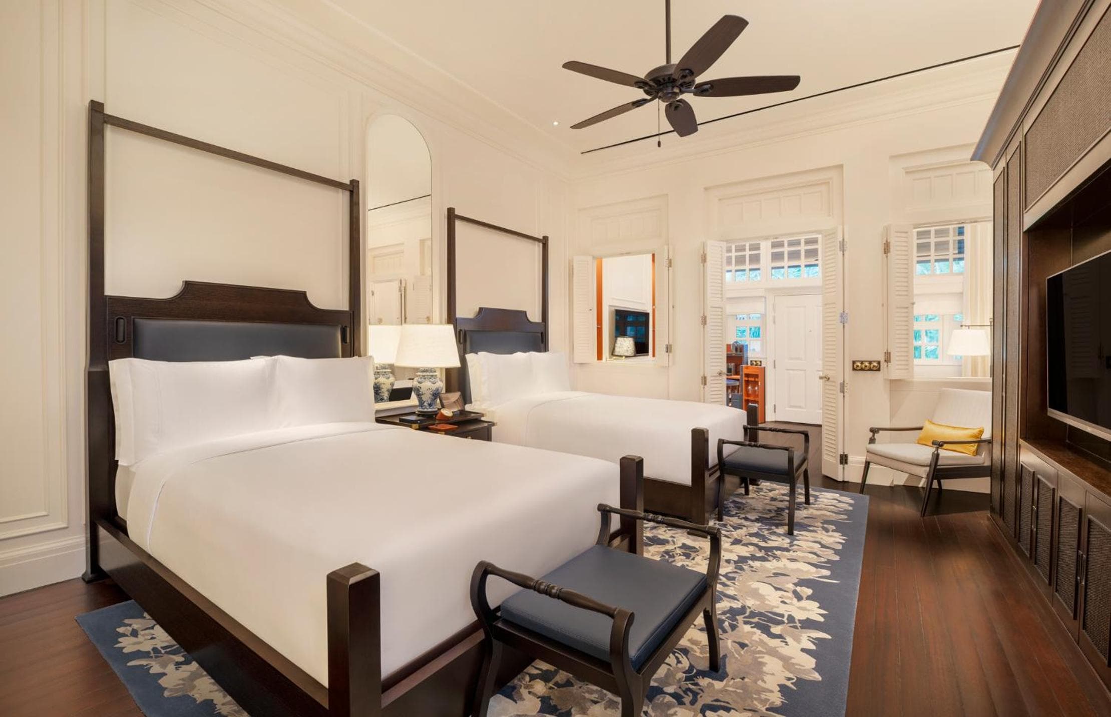 Courtyard 2 Double Beds Suite