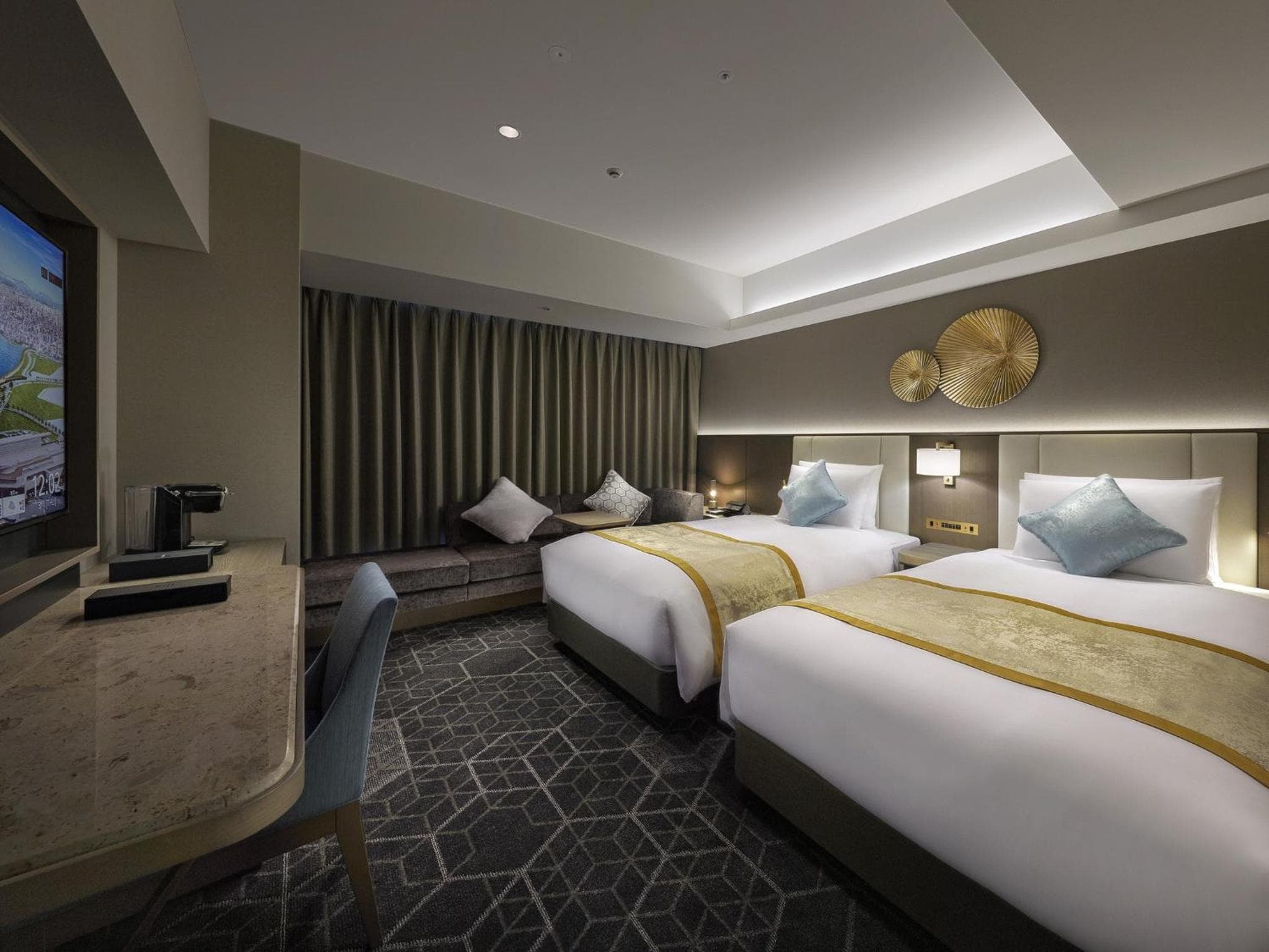 deluxe twin room,non smoking,river view