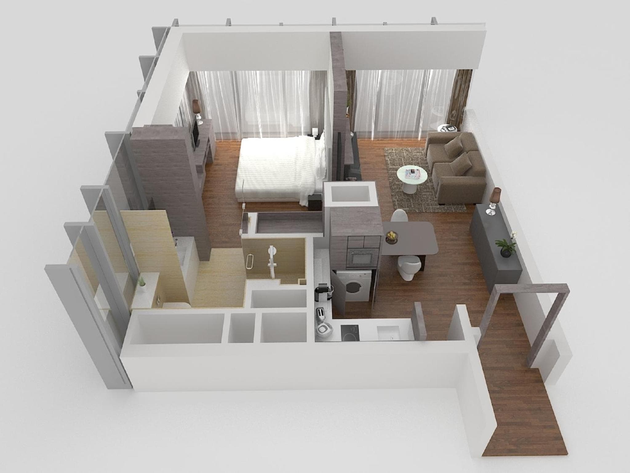 Premium 1 Bedroom Apartment, City View