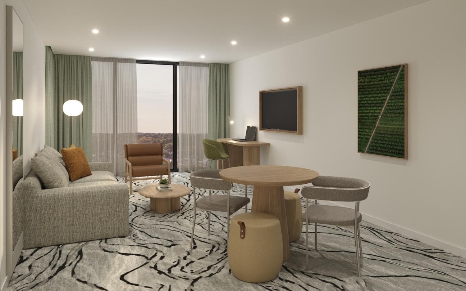 One Bedroom Suite