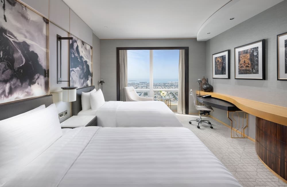 Deluxe Room, 2 Twin Beds, Sea View