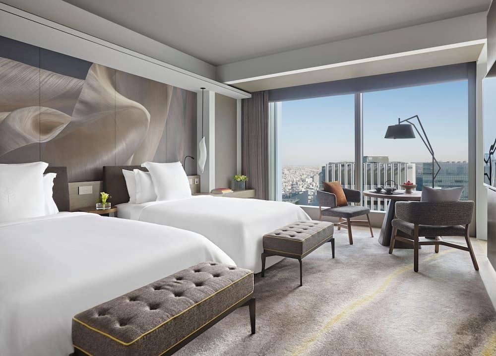 Superior 2 Double Beds, Skyline View